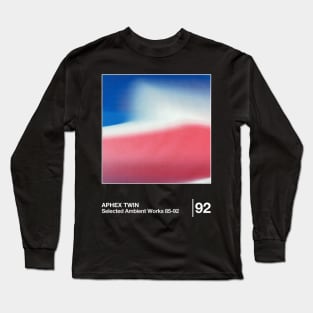 Selected Ambient Works 85–92 / Minimalist Style Graphic Design Long Sleeve T-Shirt